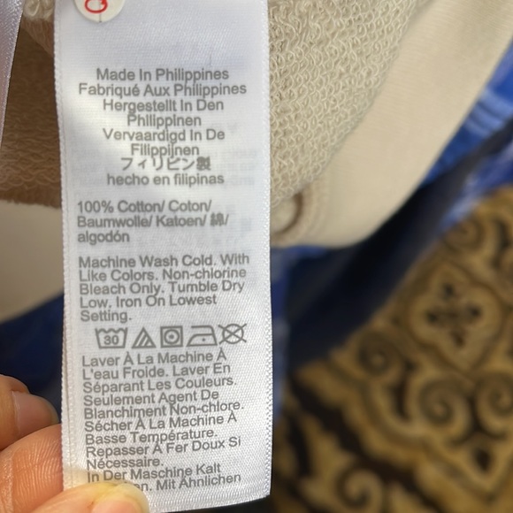 J. Crew Short-sleeve Cotton Sweatshirt - Picture 7 of 7